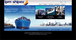 Desktop Screenshot of lpmshipex.com